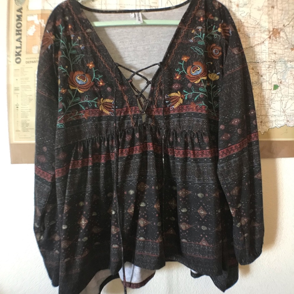 Hippie Babydoll blouse